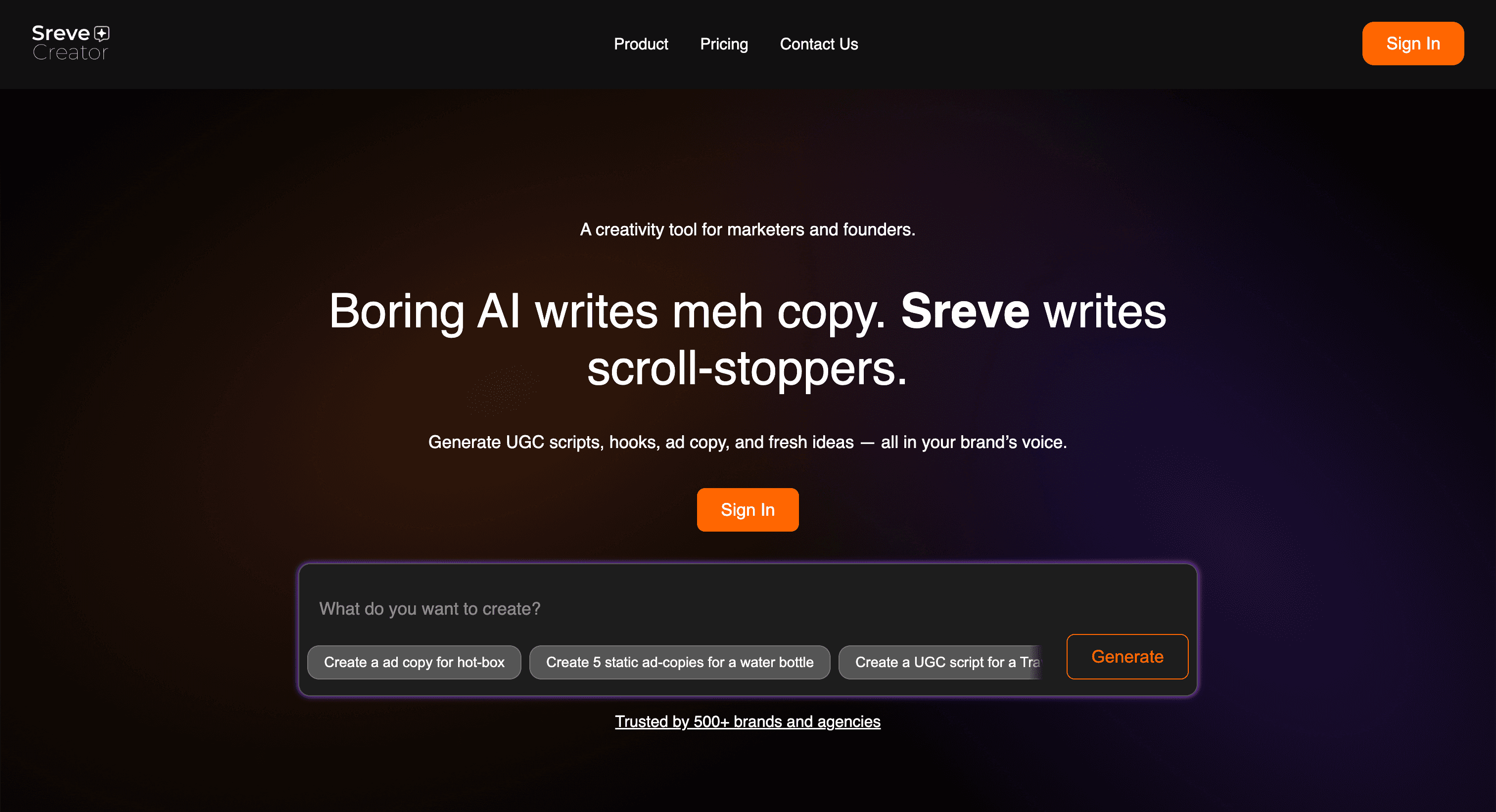 Creative brainstorming with AI